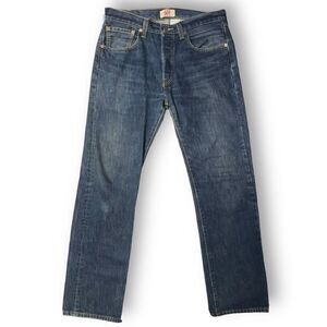 🔵 Levi’s 501 Original Straight Leg Jeans 👖 Men’s 32x32 | Button-Fly Classic